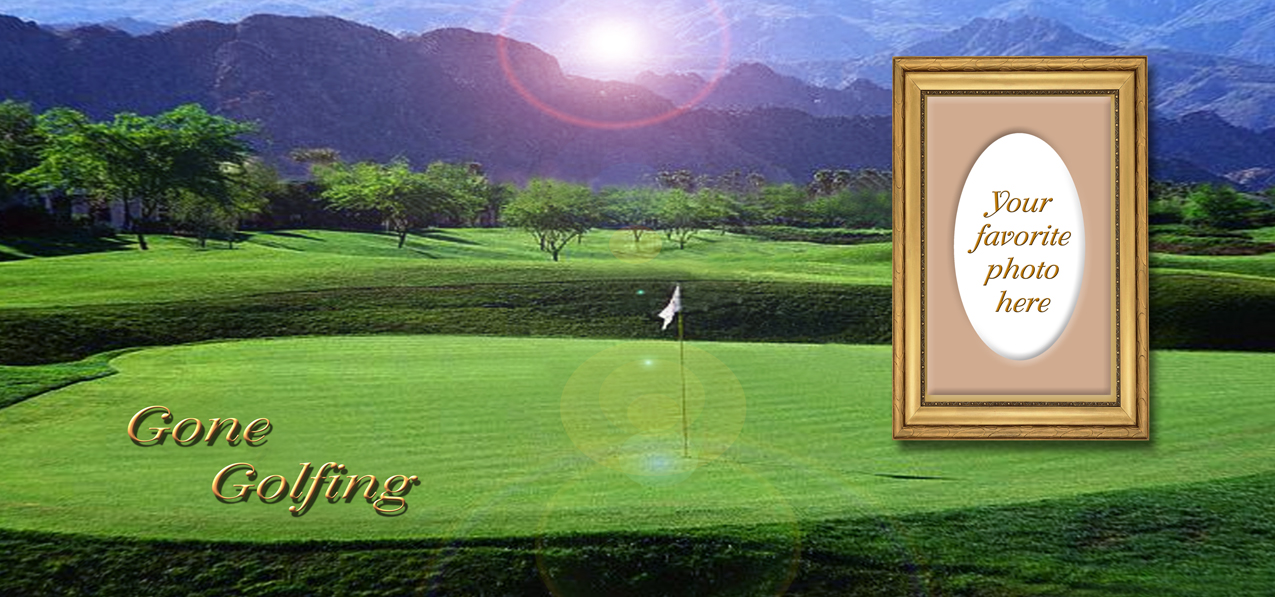 P 342 T FR Gone Golfing